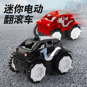 <b>Mini</b> Electric Rolling <b>Car</b> Plastic <b>Remote</b> <b>Control</b> Handle 2-4 Years Kids Toy - Product Image 1