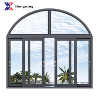 Puertas Corredizas Modernas de Alta Resistencia con Paredes de Aluminio Primario 6063-T5 de Alta Densidad y 2.0 mm de Espesor para Sala de Estar, Hotel y Uso Exterior