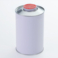 Kaleng Logam Pelapis Cat Otomotif Aerosol 250ml 500ml 1L 1.5L Kemasan Kimia Industri Tahan Bocor Tutup Sekrup OEM