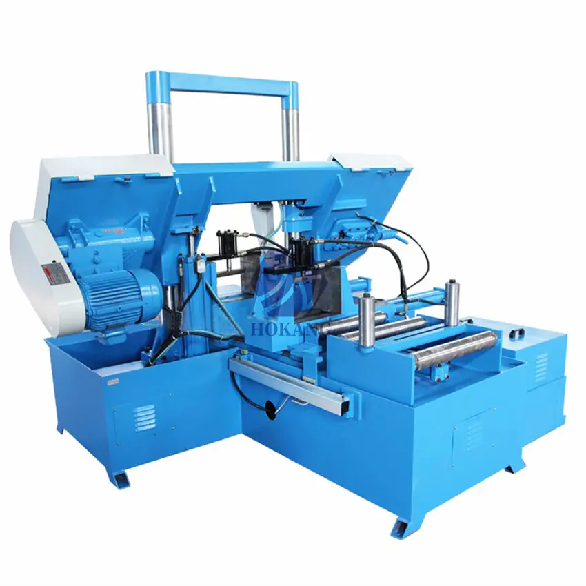 Semi Automatic Bandsaw Blade Circular Saw Cutting Machine Metal Band Sawing Machine Industrie Band Saw Machine For Metal