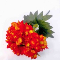 Rangkaian Bunga Peony Sutra Buatan Multi Warna Hiasan Rumah Pabrik Buket Pengantin Dekorasi Dinding Bunga DIY Dekorasi Jendela Pesta