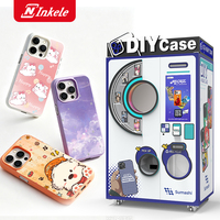 INKELE – Coque de téléphone DIY entièrement automatique en libre-service avec impression UV, système de paiement en espèces et fonction SDK