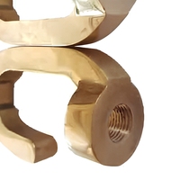 Composants de fonderie de précision en acier, service OEM avec certification ISO14001 pour la fonderie de précision de machines