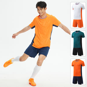 Traje de Entrenamiento Transpirable de Secado Rápido con Logotipo Personalizado, Traje de Fútbol para Hombre y Mujer, para Correr al Aire Libre, Ideal para el Verano - Product Image 3