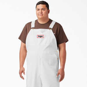 Factory Wholesale Painters Bib Overalls Unisex Multi Pocket Casual Elastic Ripped <strong>Dungarees</strong> <strong>Male</strong> - Product Image 1