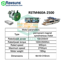 Kit de conversion électrique pour SUV tout-terrain 4x4 350V 400V 860Nm 55kW 81kW, moteur PMSM, contrôleur d'onduleur pour voiture, camion, bateau, Sprinter