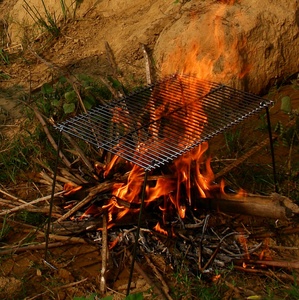 Parrilla de barbacoa de carbón portátil Parrilla de barbacoa plegable al aire libre para acampar <span class=keywords><strong>Pinnic</strong></span> - Product Image 5