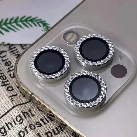 Hoge Bescherming Glanzend Ontwerp Camera Lens Ring Glazen Cover Schermbeschermer Voor Iphone 14 Pro Max