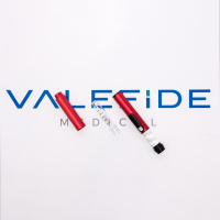 Stylo doseur rechargeable 3 ml avec cartouche en verre, cadran rotatif gradué, fenêtre transparente blanche, distributeur réutilisable Custom-V2