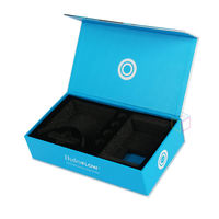 Irrigateur buccal électronique de haute qualité, emballage en carton rigide, boîte magnétique, insert en EVA, logo estampé à chaud pour boîte cadeau