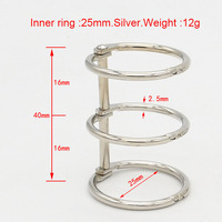 3-Loch-Metall-Clip-Buchringe Locker-Blätter-Bindemaker für A5 A6 A7 Papier Aufbewahrungswerkzeug Scrapbooking Kunsthandwerk DIY-Student