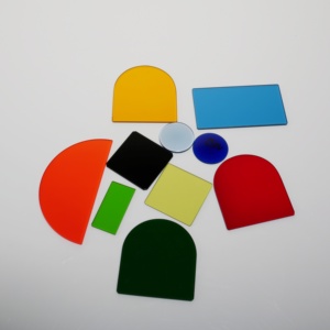 Cubierta de luz de disco de <span class=keywords><strong>cristal</strong></span> moderna personalizable Placa decorativa impresa con borde pulido recubierto AR <span class=keywords><strong>para</strong></span> cubiertas de lámparas de interior - Product Image 3