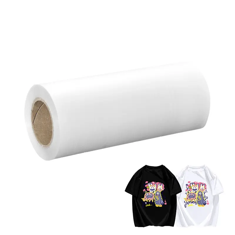 A4 tekstil T-Shirt percetakan Hot Peel DTF PET Transfer panas Film untuk Epson P600 4720 digital Printing Printer