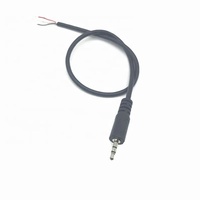 Câble audio 2.5mm sur mesure 3 pôles 2.5 prise stéréo mâle queue étamage étendre le câble audio