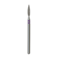 Foret à ongles professionnel en acier inoxydable pour cuticules, modèle XL, forme flamme, outils de manucure personnalisés pour salon, vente chaude 2026