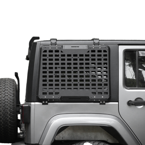 Kit de panel de expansión de ventana lateral de accesorios exteriores multifuncionales Maiker para <span class=keywords><strong>Jeep</strong></span> <span class=keywords><strong>Wrangler</strong></span> JK - Product Image 1