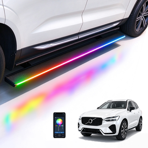บันไดข้างอลูมิเนียมอัลลอย WEIJIA สำหรับ Volvo XC60 ปี 2021-2024, บันไดข้างไฟฟ้าสำหรับรถยนต์ SUV, กันน้ำระดับ IP67 - Product Image 1