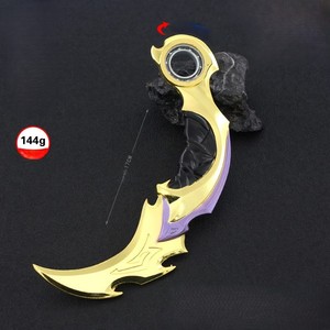 Accessorio per Gioco Varorante, Modello di Arma Coltello a Artiglio Rotante in Metallo, Artigianato in Metallo - Product Image 5
