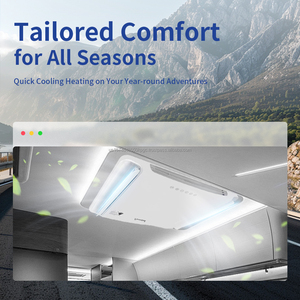 Gree haut niveau chauffage rapide refroidissement RV climatisation 220V R32 onduleur voiture climatiseur pompe à chaleur camion 12000BTU - Product Image 4
