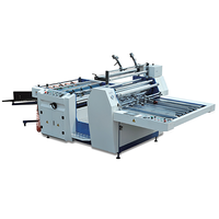 Feuille semi-automatique pour rouler les annonces stratifiées fabricant de papier grand dépliant forte résistance à la déchirure plastifieuse machine à plastifier pour affiche