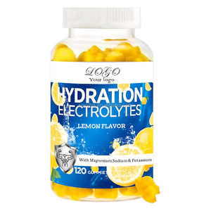 Gomitas Veganas Sin Gluten con Electrolitos, Superalimento, Energía, Nutrición Deportiva, Hidratación, Crecimiento Muscular para Adultos, Venta al Por Mayor - Product Image 1