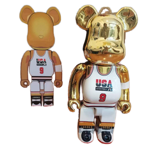 Nueva Figura Coleccionable de Baloncesto Slam <span class=keywords><strong>Dunk</strong></span> 400% Violent <span class=keywords><strong>Bear</strong></span>, de PVC y ABS, 28 cm, Decoración para Sala de Estar - Product Image 3