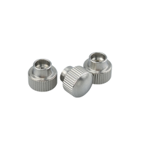 Pièces usinées CNC en acier inoxydable sur mesure de haute qualité, boulons et écrous à ailettes, services d'usinage CNC, fabrication métallique