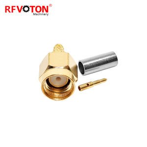 Directamente de fábrica Sma macho conector WTR100 Rg174 Rg316 LMR100 LMR Coaxial Cable coaxial Rf conector Rohs en Stock cobre - Product Image 6