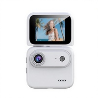 Kamera Aksi Multi-Fungsi 4K HD 143 Sudut Lebar Layar Flip Anti-Goyang Pengisian Cepat Tipe-C Dapat Diperluas dengan Kartu TF