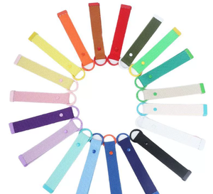 2025 новый корейский короткий холщовый брелок для ключей рекламные толстые ремни держатель значков аксессуар - Product Image 4