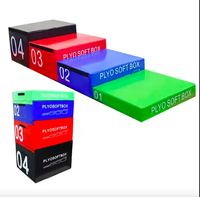 Super Septiembre: Caja de Salto Suave Tres en Uno para Entrenamiento de Fuerza y Ejercicio Físico, Equipo de Gimnasio y Fitness