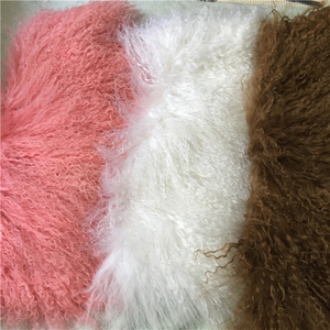 Fourrures d'animaux, bandes de peau de mouton 100% naturelle, Mongolie, <span class=keywords><strong>Genghis</strong></span> <span class=keywords><strong>Khan</strong></span> - Product Image 3