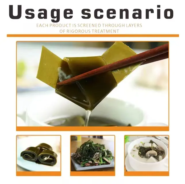 Hidaka konbu tangle, tangle de 1kg para cozinha japonesa, algas frescas e comestíveis, seafood, kelp alga marinha, corte de kelu para comida