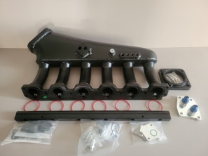 <strong>Performance</strong> <strong>Parts</strong> M104 Intake Manifold Kit for Mercedes-Benz M104.99x M104.94x Engines 2.8L 3.2L L6 AMG 3.6L Black / Silver - Product Image 4