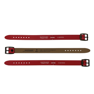 High Quality Custom Logo Italian Leather Smart Bracelet RFID Chip Hot Foil Silk Screen Printed Metal Buckle Folk Art Promotional - Product Image 1