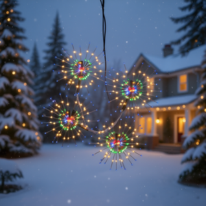 Luces Decorativas para Exteriores D0100HHDQCT Multicolor de 7.9 Pulgadas, 560 LED, Luces de Navidad, Plástico, IP65 - Product Image 2