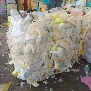 Espuma chatarra poliuretano reciclado espuma plástico película chatarra