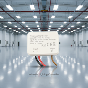 Interrupteur mural sans fil pour Smart Life RF433, contrôleur d'éclairage intelligent ABSSmart pour maisons intelligentes et projets à grande échelle - Product Image 1