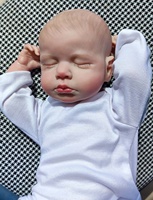 Boneca 18Cm Vinilo Simulación Bebe Reborn Completo De Silicon Doll Set Realista Reborn Puppen