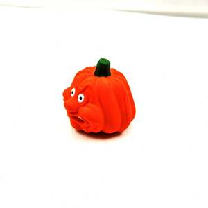 Pelota antiestrés de espuma PU Angry Pumpkin promocional al por mayor para niños, juguete unisex suave con impresión de logotipo personalizado (mayores de 5 años) - Product Image 4