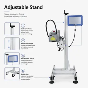 Máquina de Marcado Láser CO2 en Línea Wdotmark 30W/40W/60W, Suministro de Fábrica para Fecha de Lote y Código QR en Cajas, Botellas de PE y Otros - Product Image 4