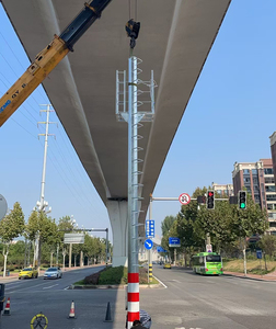 7 m Stahl kommunikation sturm mast für Signalturm und Telekommunikation basisstation für Fahrbahn produkte - Product Image 3