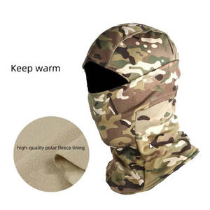 Unisex Custom Winter Fleece Sturmhaube Wasserdichte <span class=keywords><strong>Ski</strong></span> maske für Outdoor-Sportarten zum Skifahren Radfahren motorrad fahren Angeln - Product Image 2