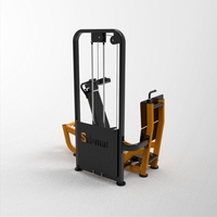 Machine de presse à jambes horizontale professionnelle à plusieurs points d'attache avec dossier réglable pour un développement complet du bas du corps