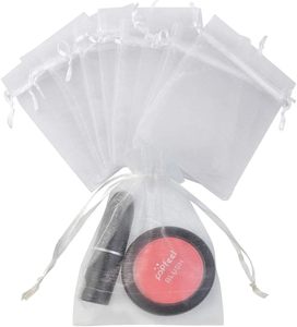 Sliver Color Mesh Organza <b>Bag</b> Jewelry <b>Bag</b> Pouch Drawstring Organza <b>Gift</b> <b>Bags</b> <b>Gift</b> <b>Wedding</b> Party - Product Image 4
