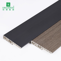Plinthes LED de Luxe en PVC Effet Bois avec Éclairage Indirect pour Design d'Intérieur Moderne