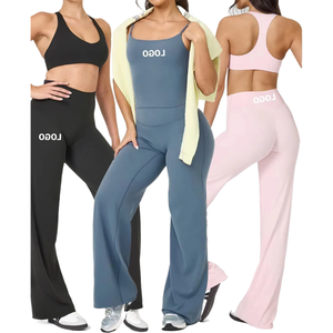Dropshipping Women Yoga Set Quick Dry <b>Long</b> Sleeve T Shirt Leggings Breathable Gym Fitness Suit - Product Image 1