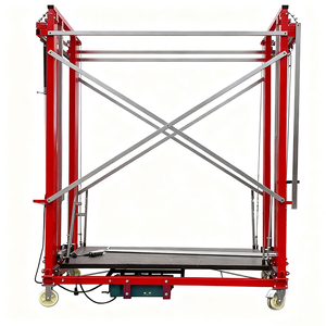 Plataforma elevadora de andamio plegable móvil de acero multifunción de 2-12m, elevador automático eléctrico telescópico, nuevo control remoto inalámbrico - Product Image 4