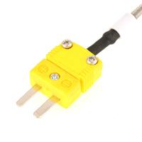 Capteur de température de four M6 à vis, câble K J PT100 de 0,5M-6M, thermocouple RTD, contrôle industriel personnalisable OEM, précision 0,1°C, en acier inoxydable