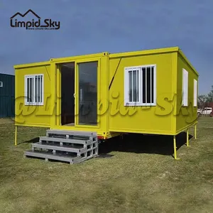 Vendita calda costo perso prefabbricato 20ft 40ft piccolo contenitore casa espandibile casa vendita In Australia